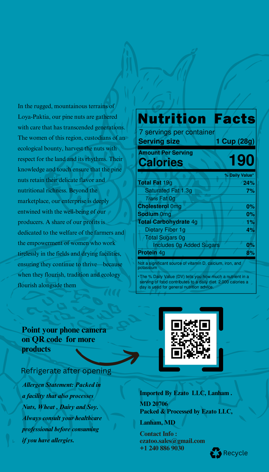 Pine Nuts (Chilgoza)