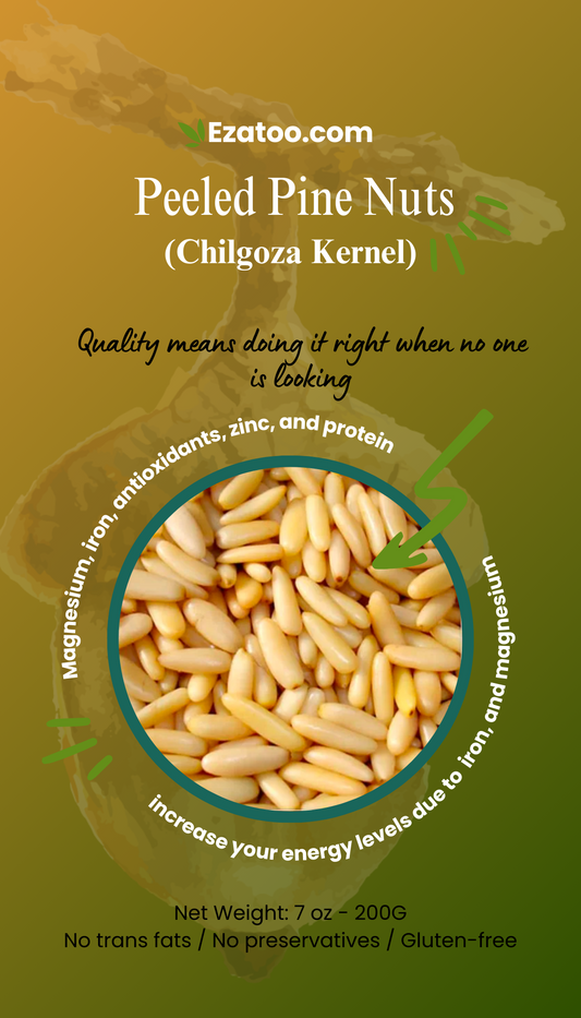 Peeled Pine Nuts (Chilgoza Kernel)